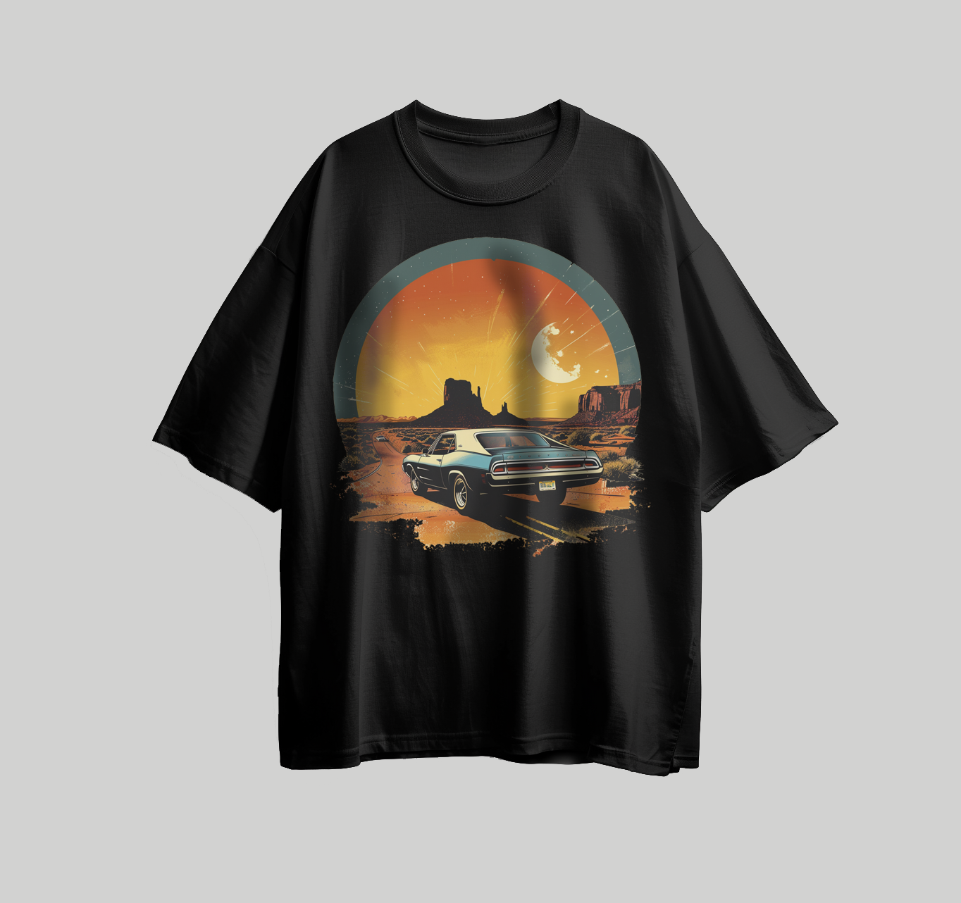 تصميم للطباعة على تيشرت شكل العالم الغربى