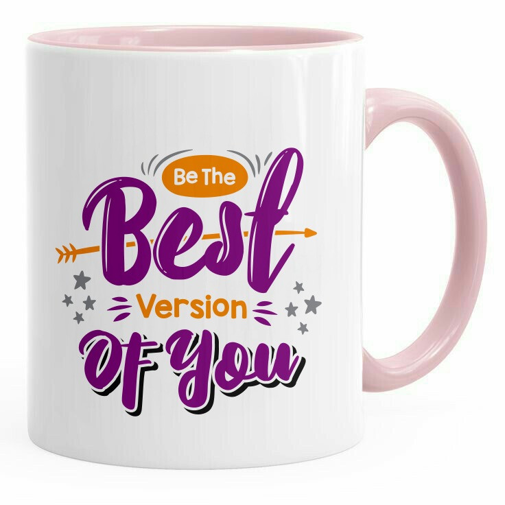 (Be The best version of you) تصميم ستيكر يبرز أفضل ما يميزك