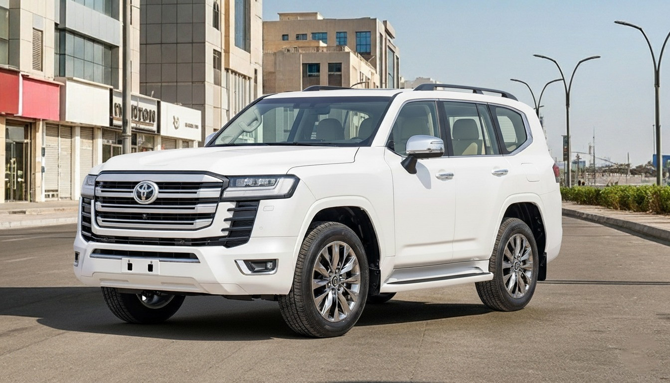 تصميم سيارة تويوتا لاند كروزر – فخامة الأداء وقوة الطريق