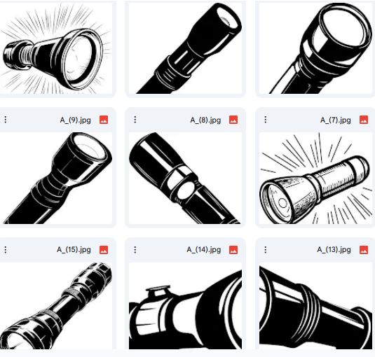 مجموعة رسومات المصابيح اليدوية: تصاميم قوية تضيء طريق الإبداع – 37 تصميم