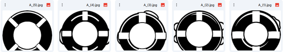 رسومات Vector لطوق النجاة – 5 رسومات