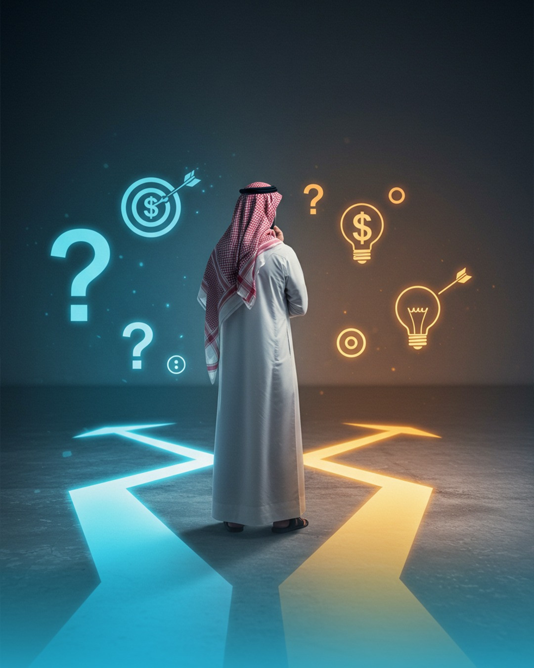 تصميم مفترق القرارات – اختر طريقك بوعي