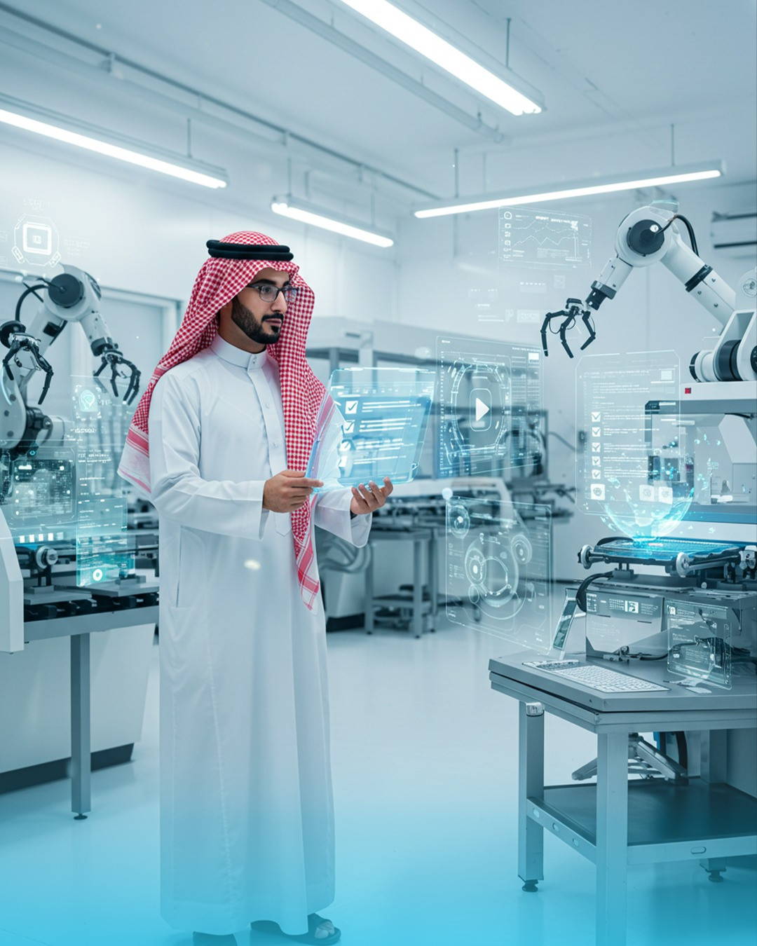 تصميم المستقبل الصناعي – تكامل الإنسان والتقنية