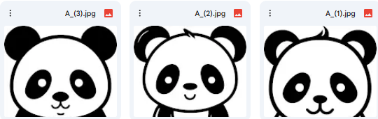 الباندا المرحة – رسومات Vector مبتكرة للأطفال – 5 تصاميم ممتعة