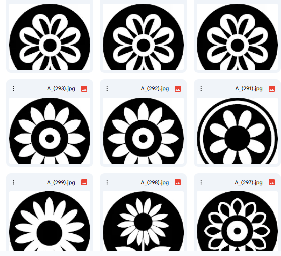 رسومات و تصاميم زهور Vector – 20 عمل فني جاهز للتلوين