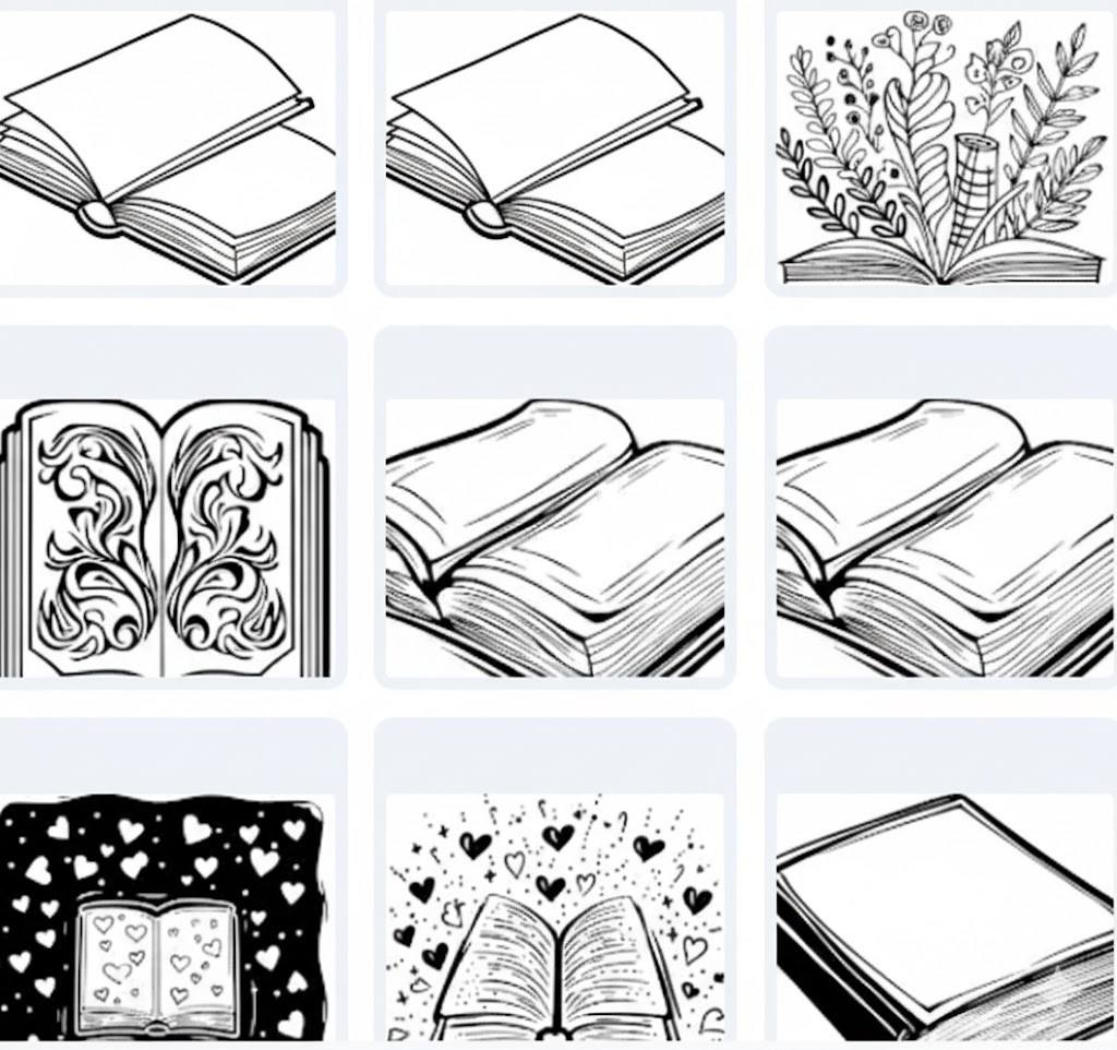 رسومات كتاب الأطفال: تلوين ولعب ممتع – 15 تصميم