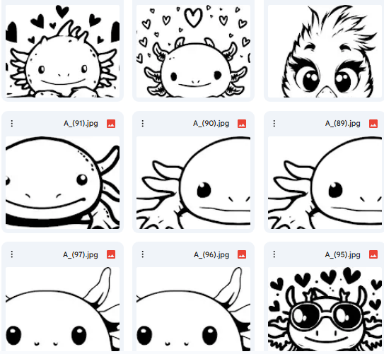 مجموعة حيوانات مرسومة – Vector للأطفال – 25 رسمة