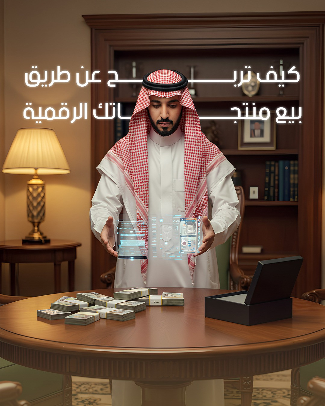 تصميم ترويجي يلهمك لتحويل منتجاتك الرقمية إلى أرباح