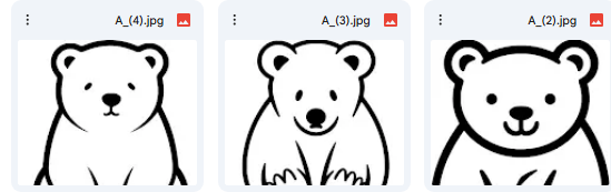 7 رسومات Vector للدب القطبي بتفاصيل لطيفة وجاهزة للتلوين