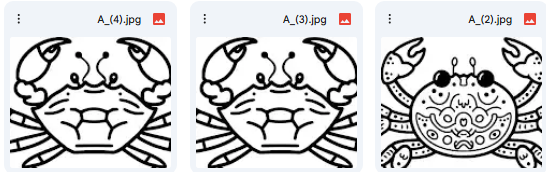 مجموعة فنية بحرية تضم 7 رسمة Vector للكابوريا