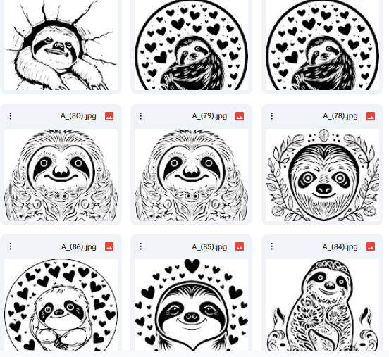 رسومات كسول مرحة – 20 تصميم Vector للأنشطة والفنون