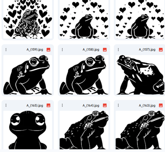 الضفادع المرحة – 20 رسمة Vector للأنشطة الإبداعية