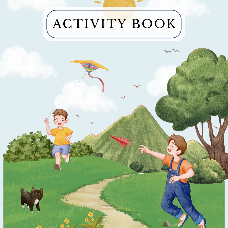 كتاب أنشطة لتعلم الأحرف والأرقام الإنجليزية